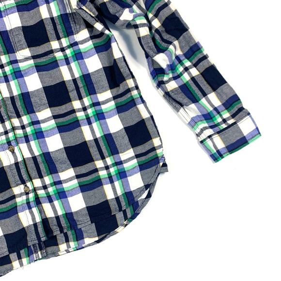Plaid Flannel Button Down Long Sleeve Shirt - Picture 6 of 12